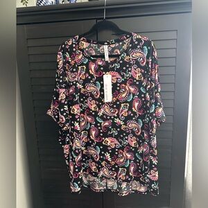 Paisley Print Women's Top